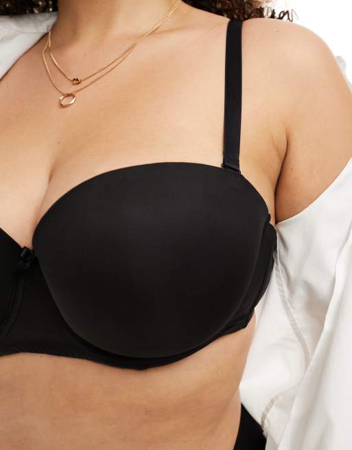 Sujetador negro sin tirantes de Ivory Rose Curve, 2 de 4