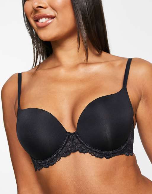 Sujetador negro superpush-up de encaje Claire de Dorina, 3 de 4