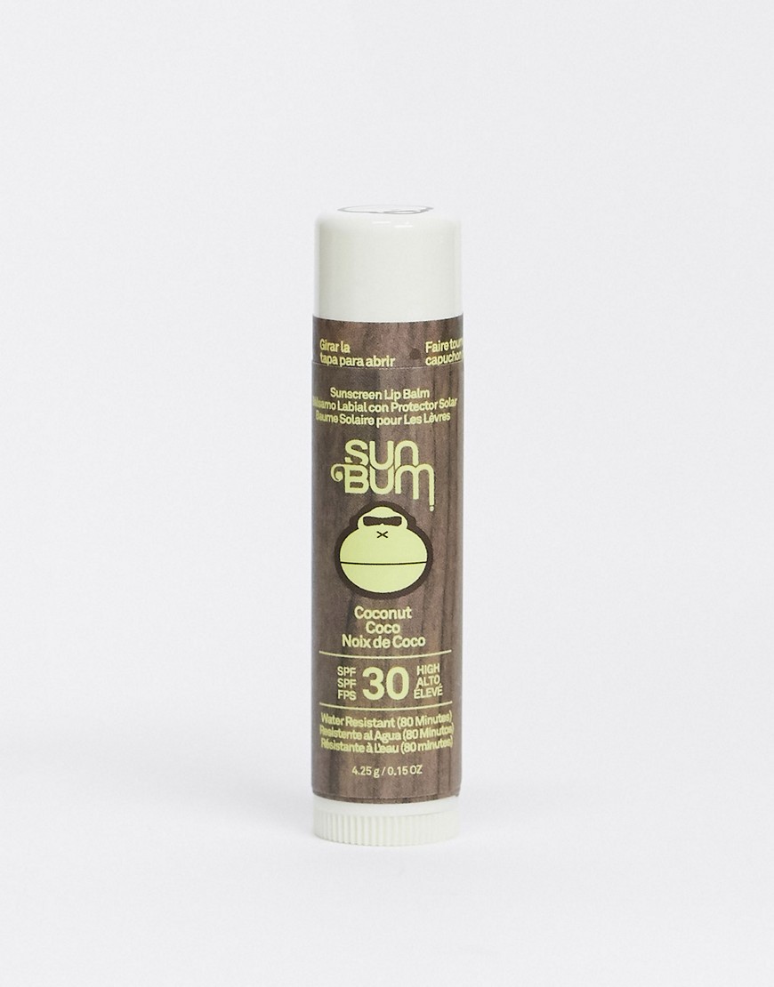 Sun Bum - Original - SPF 30 zonnebrand-lippenbalsem met kokosnoot-Geen kleur