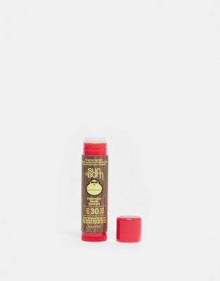 Sun Bum Original Spf30 Lip Balm Watermelon-no Colour In Transparent