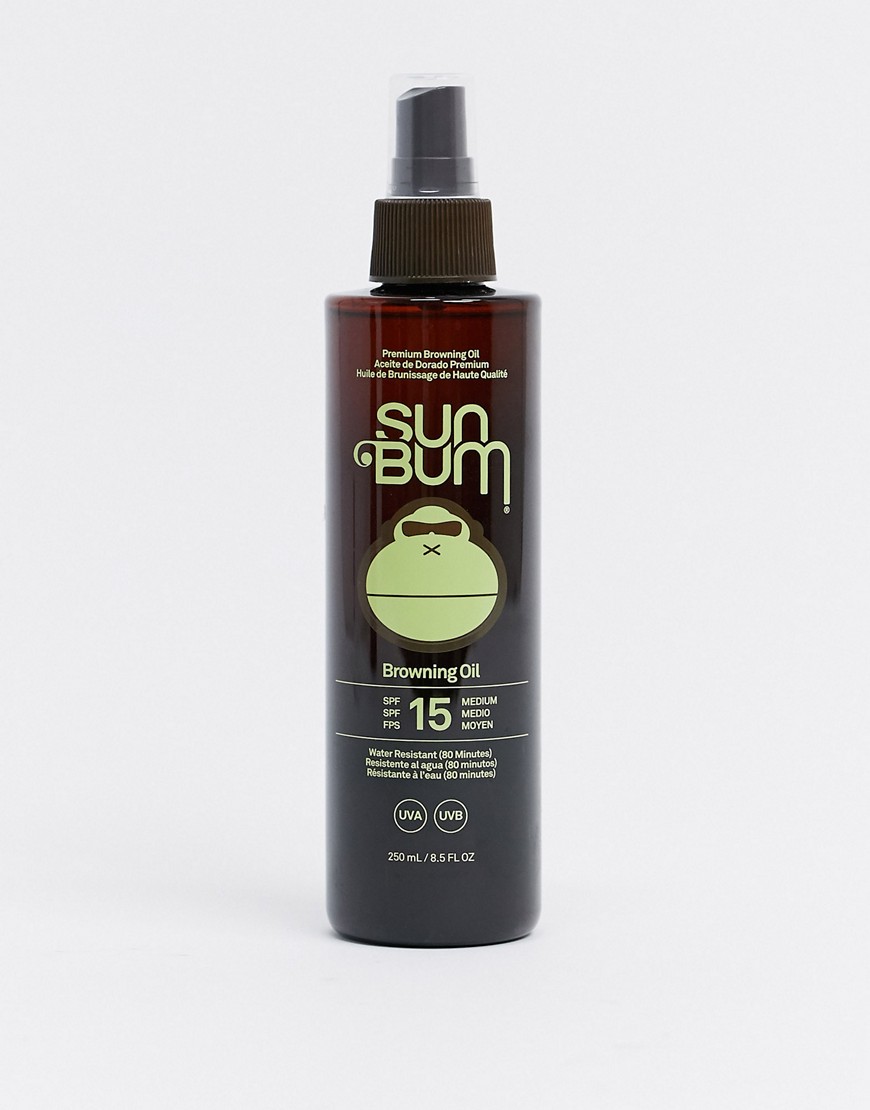 Sun Bum - SPF 15 zelfbruinende olie 250ml-Geen kleur