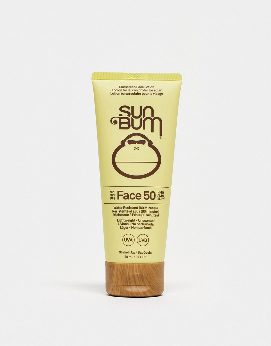 Sun Bum SPF50 Face Lotion 88ml-No colour