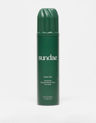 Sundae Body AHA Exfoliating Whipped Shower Foam - Green Tea-No colour