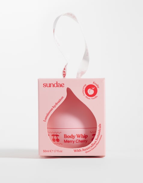 Sundae Mini Christmas Cherry Body Whip 50ml - view 1