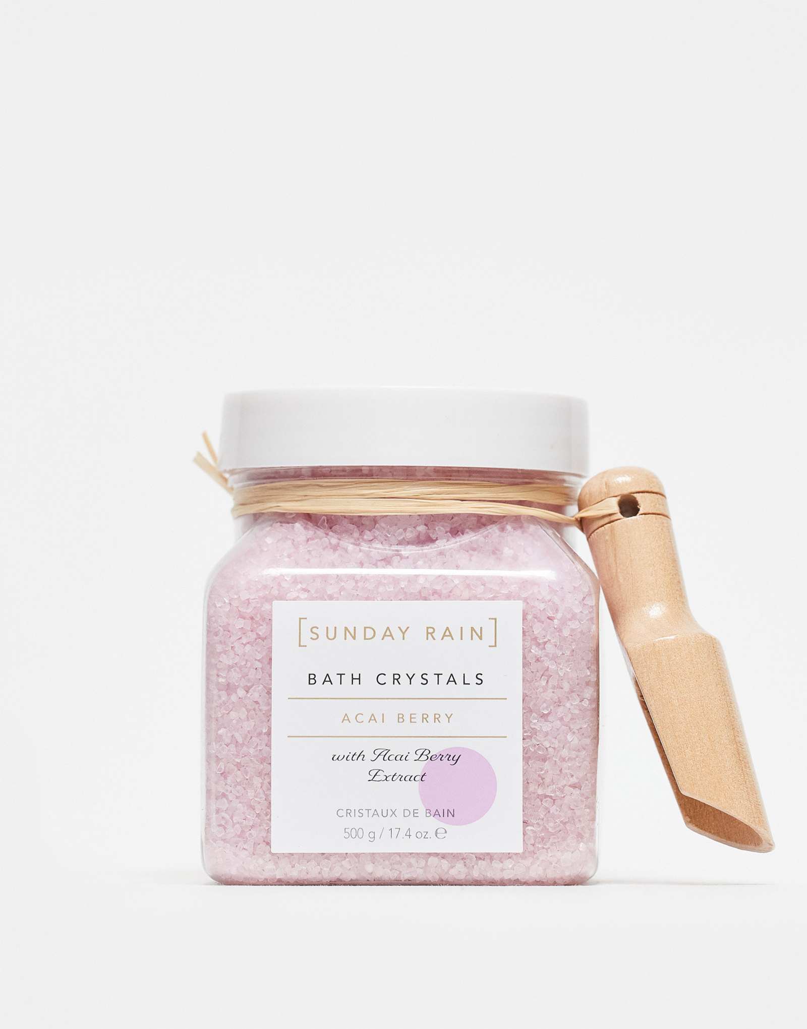 Воскресная дождевая ванна с кристаллами и солью из ягод Асаи