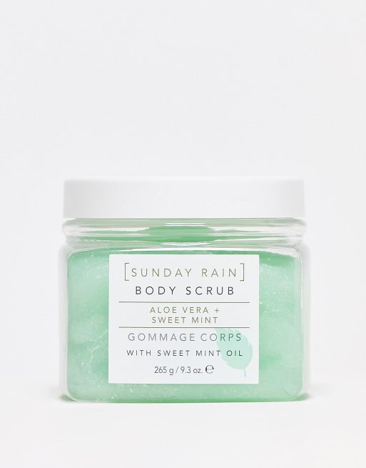 Sunday Rain - Bodyscrub in 'Aloe Vera & Sweet Mint' 265g