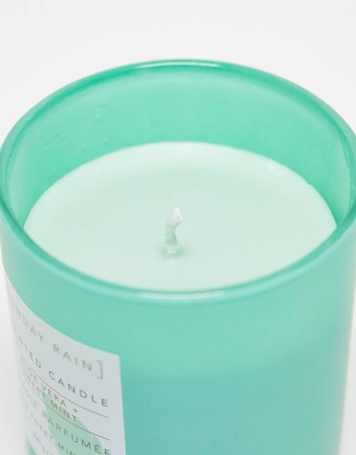Sunday Rain - Bougie parfumée à l'aloe vera et à la menthe douce - 200 g, 2 de 4