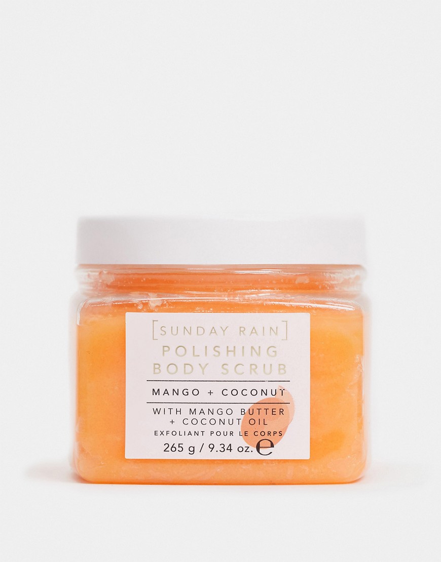 Sunday Rain – Creamy Body Scrub Mango & Coconut – Kroppsskrubb-Ingen färg