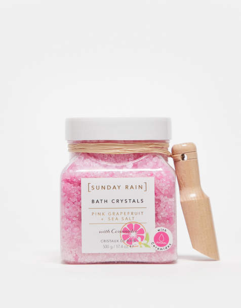 Sunday Rain - Cristalli per il bagno al pompelmo rosa e sale marino 500 g - view 1