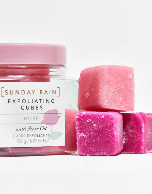 Sunday Rain - Exfoliërende blokjes met roos: 150g, 2 van 4