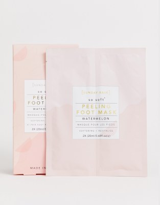 Sunday Rain – Fußmaske mit Wassermelone-Keine Farbe Keine Farbe