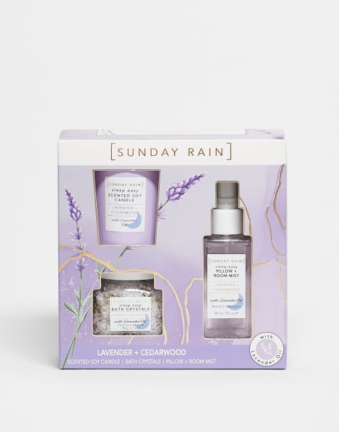 Sunday Rain Lavendar & Cedarwood Sleep Trio - view 1