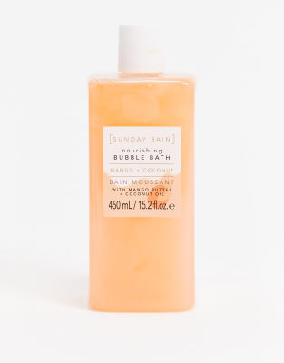 Sunday Rain Mango & Coconut Bubble Bath 450ml - ASOS Price Checker