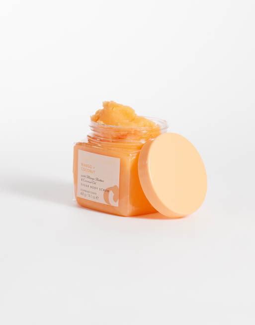Sunday Rain - Romige lichaamsscrub, mango en kokosnoot, 3 van 4