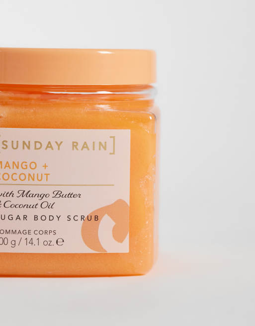 Sunday Rain - Romige lichaamsscrub, mango en kokosnoot, 4 van 4