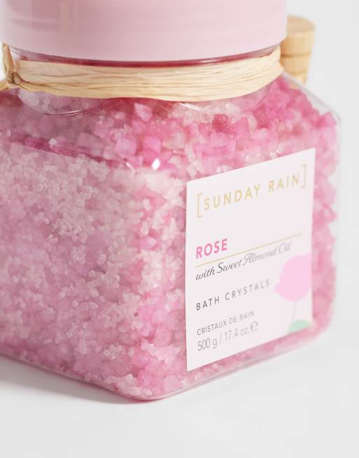 Sunday Rain Rose Bath Crystals 500g, 4 of 4