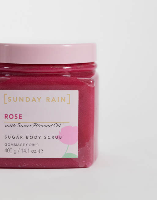 Sunday Rain Rose Body Scrub 400g, 2 of 4