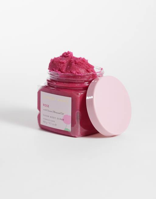 Sunday Rain Rose Body Scrub 400g, 3 of 4
