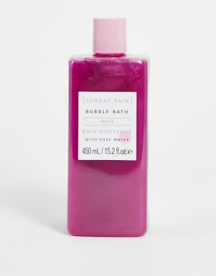 Sunday Rain Rose Bubble Bath 450ml