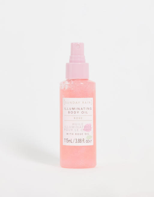Sunday Rain – Rose Shimmer Body Oil – Skimrande kroppsolja 115ml