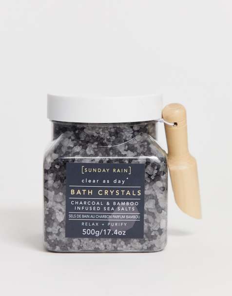 Sunday Rain - Sels de bain au charbon