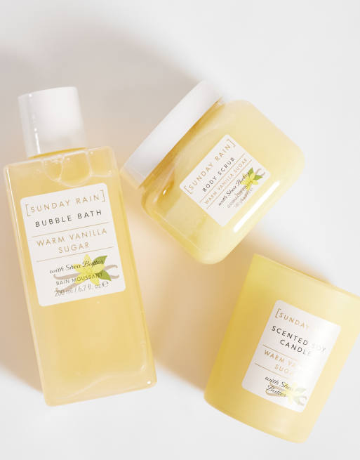 Sunday Rain Warm Vanilla Sugar Bath Trio, 3 of 3
