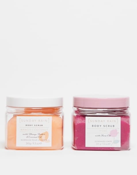 Sunday Rain x ASOS – Bästsäljande kroppsskrubb i 2-pack, exklusivt hos ASOS, 16% rabatt - view 1