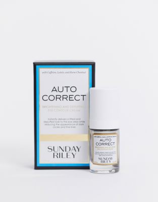 Sunday Riley Auto Correct Eye Cream 0.5 Fl Oz-clear