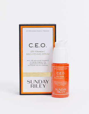 Sunday Riley CEO 15% Vitamin C Brightening Serum 30ml - ASOS Price Checker