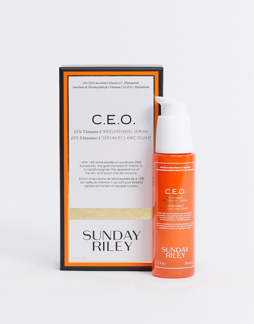 Sunday Riley CEO - 15% Vitamin C Brightening Serum 50ml-Zonder kleur