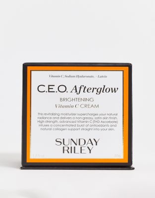 Sunday Riley Ceo Afterglow Brightening Vitamin C Cream 50g-no Color