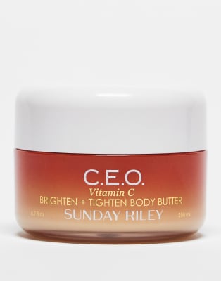 Sunday Riley - C.E.O - Beurre éclaircissant et raffermissant pour le corps à la vitamine C - 200 ml-Pas de couleur