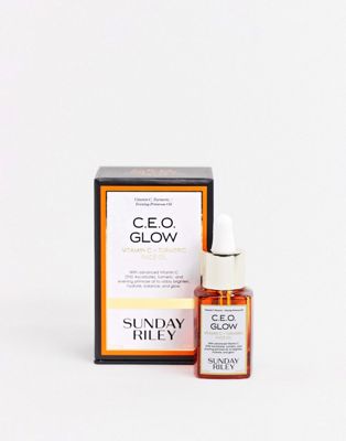 Sunday Riley CEO Glow Vitamin C and Turmeric Face Oil 15ml | ASOS