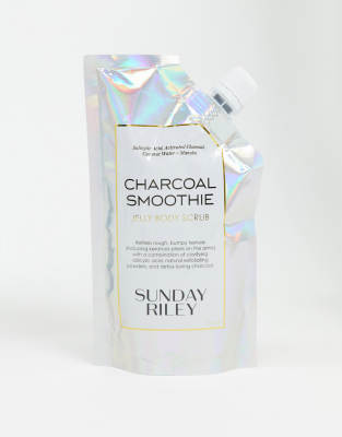 Sunday Riley Charcoal Smoothie Jelly Body Scrub 200g-No colour