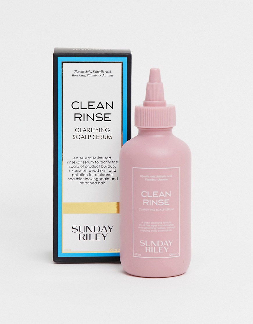 Sunday Riley - Clean Rinse - AHA/BHA zuiverende serum voor de hoofdhuid 120ml-Doorschijnend