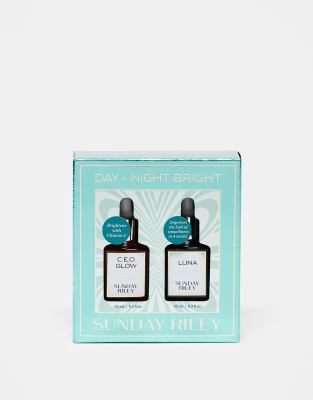 Sunday Riley Sunday Riley Day + Night Bright Facial Oil Duo - 44% Saving-No colour