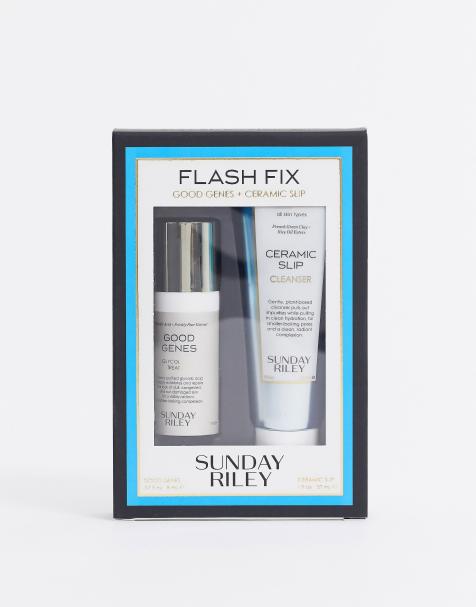 Sunday Riley – Flash Fix Good Genes and Ceramic Slip Kit – Hudvårdsset - view 1