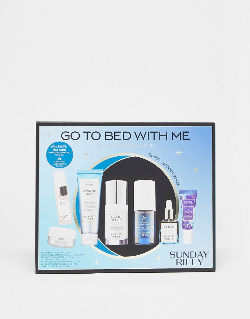 Sunday Riley Go To Bed With Me Complete Evening Routine (Save 51%)-No color