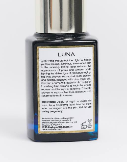 Sunday Riley Luna Sleeping Night Oil with Retinol & Blue Tansy 15ml, 2 of 4