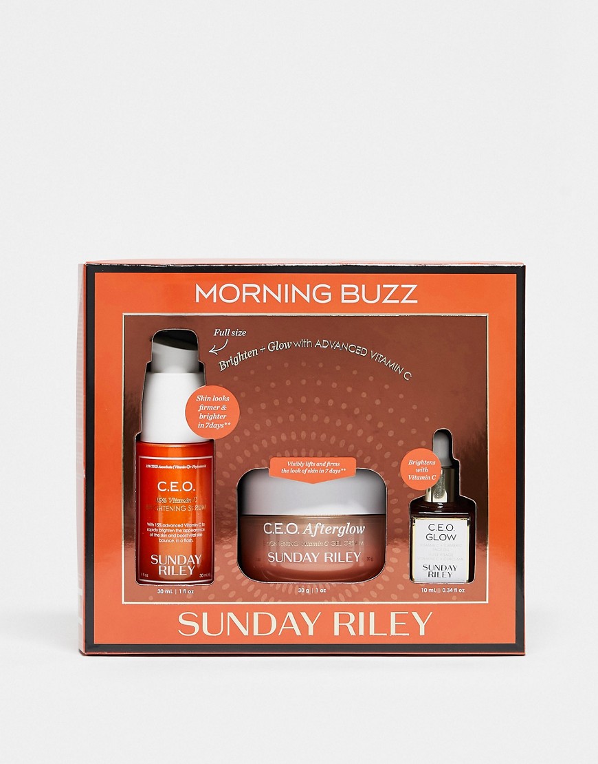 Sunday Riley Morning Buzz Set (Save 24%)-No color