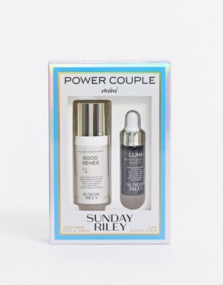 Sunday Riley – Power Couple Good Genes & Luna Mini Kit – Hautpflege-Set (24% Rabatt)-Transparent