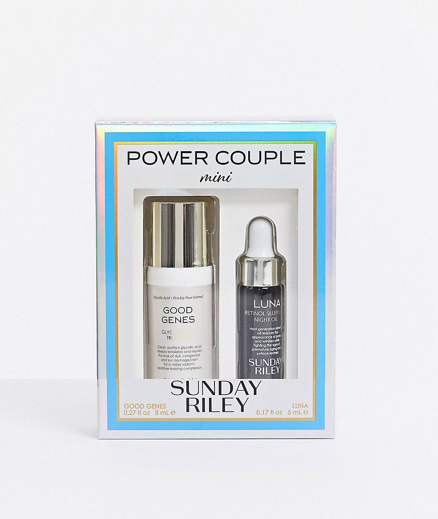 Sunday Riley – Power Couple Mini Kit – Hudvårdsset (värde 380 sek)-Ingen färg