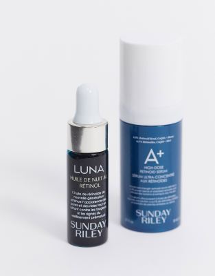 Sunday Riley Retinol + Repeat Travel Kit-clear