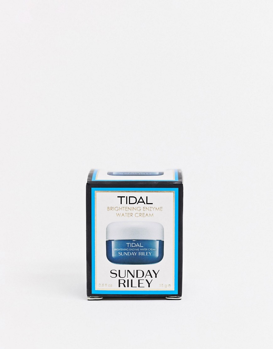 Sunday Riley - Tidal Brightening Enzyme Water Cream - Gezichtscrème 15 g-Zonder kleur