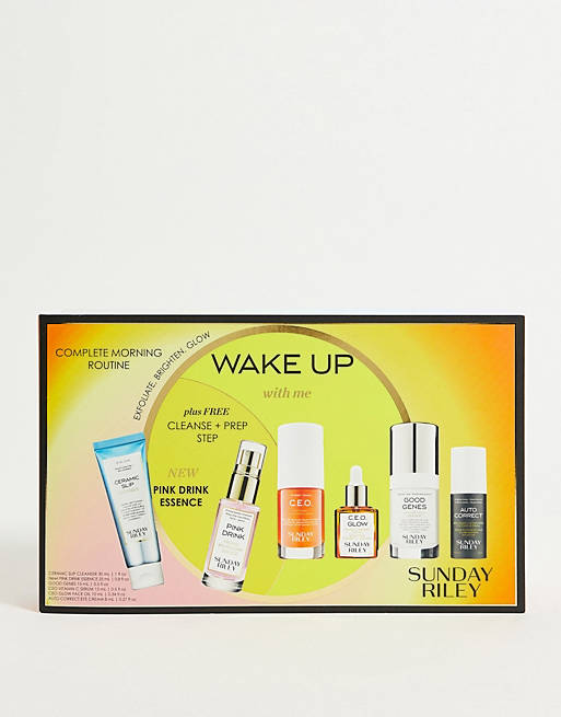 Sunday Riley Wake Up With Me AM Gift Set (save 50%)