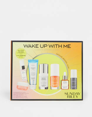 Sunday Riley Wake Up With Me Complete Morning Routine - 55% Saving-no Color