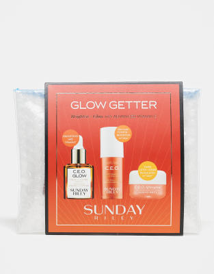 Sunday Riley x ASOS - Exclusive Glow Getter - Hautpflege-Set 50% Ersparnis-Keine Farbe