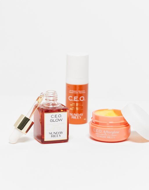 Sunday Riley x ASOS - Exclusivité - Glow Getter - Lot de soins (50 % d'économie), 4 de 4
