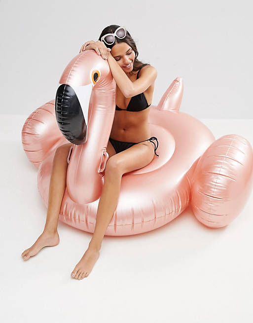 Sunnylife – Aufblasbarer Flamingo, roségold