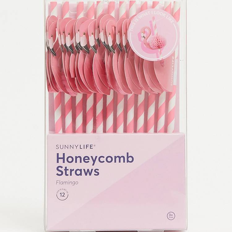 Sunnylife Honeycomb Party Straws 